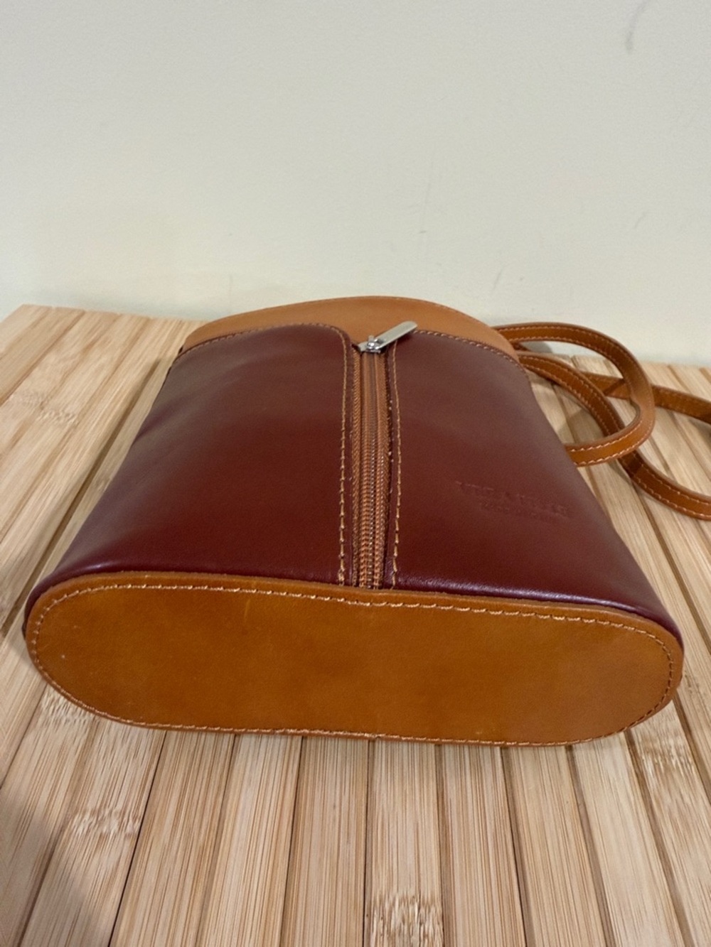 Vera Pelle Crossbody Bag made in Italy Women’s  Boho bag small crossbody - Picture 5 of 9